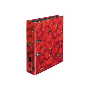 Ring Binder Herlitz 10485126 A4 Pink Black Red