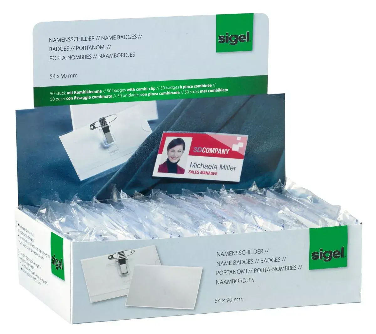 Identitātes karšu turētājs Sigel ZB200 Photo 2