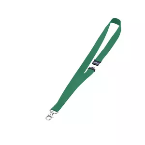 Текстильный ремешок для бейджа Durable 8137-05 с предохранительным замком, 20 мм, зеленый