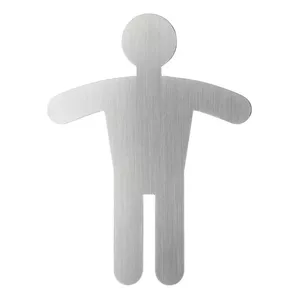 Men's WC Symbol Silver Durable 4951-23