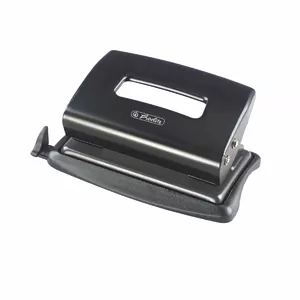 Edge craft punch HERLITZ 8757395 — edge punch, black, single-piece