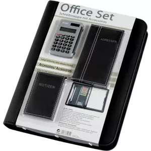 Personal Organizer Jüscha 30060 Leather Black