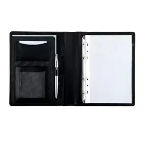 Personal Organizer Jüscha 30007 Leather Black