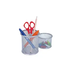 Pen/Pencil Holder WEDO 65454 Metal Silver