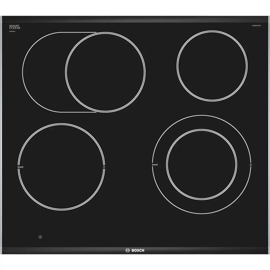 Keramiskā virsma Bosch Serie 8 PKN675DP1D — 60 cm Photo 4