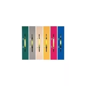 Hanging file strips Elba 100091152 with metal cover, cardboard, grey