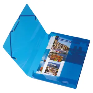Folder Herlitz 1948686 Polypropylene (PP) Blue A4