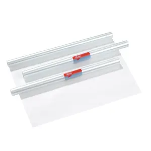Document/book cover HERLITZ 5105101, transparent polypropylene, 1 piece