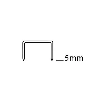 Скобы NOVUS No.10 SUPER 1000 шт., 5 мм Photo 2