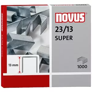 Novus 23/13 SUPER Упаковка скоб 1000 скоб