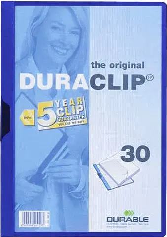 Dokumentu vāks Durable Duraclip 30, 2200-07