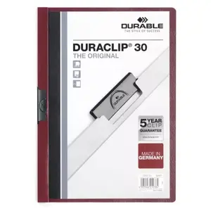 Report Cover Durable Duraclip 30