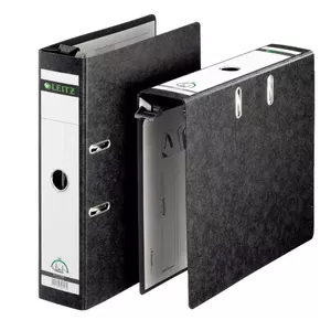 Archive box Leitz 180° ring binder A4 Black