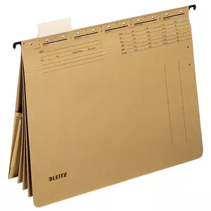 Hanging folder Leitz ALPHA A4 Cardboard Brown