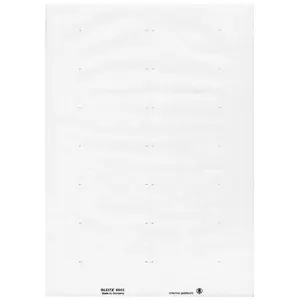 Self-adhesive label Leitz 66430001 Rectangle White