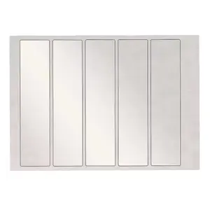 Self-adhesive label Leitz 66510003 Rounded rectangle Transparent