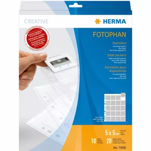 Slide pockets for 35 mm slides HERMA 7698