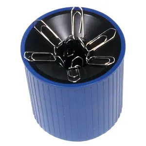 Paperclip Dispenser Helit Linear Blue