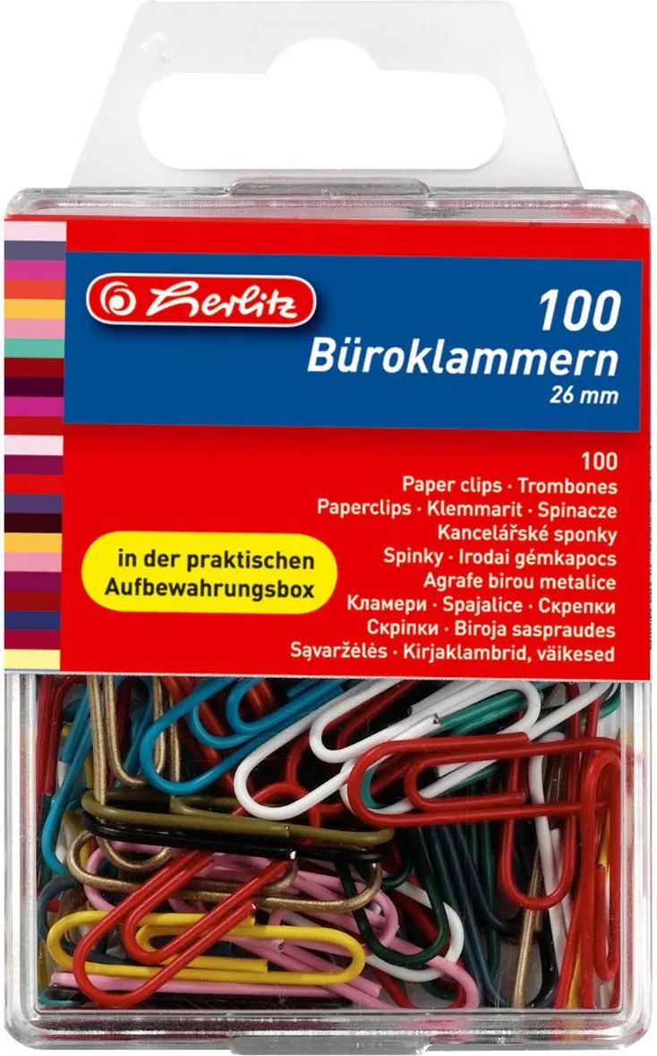 Herlitz 8760811 Daudzkrāsainas metāla un plastmasas