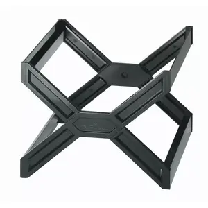 Literature rack Durable 2611, 1 shelf, black, 360×270×320 mm