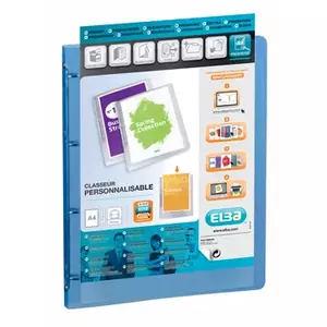 Ring binder Elba Polyvision A4 Blue