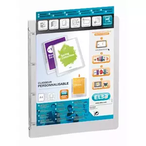 Ring binder Elba Polyvision A4 White