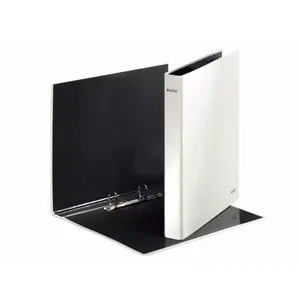 Ring binder Leitz WOW pearl white A4