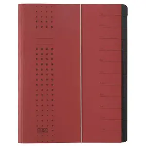 Divider Book Elba 400001990 Bordeaux Carton A4