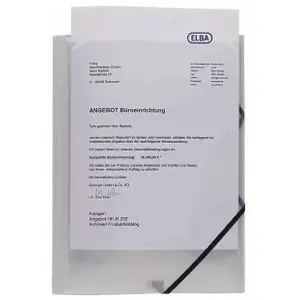 Elba Elastomap Polypropylene (PP) Transparent A4