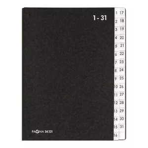 divider book Pagna 24321-04 Black A4