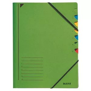 Tab Index Leitz 39070055 Green A4 245x320mm 220g