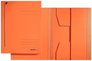 Leitz 39240045 A4 Orange Cardboard Folder