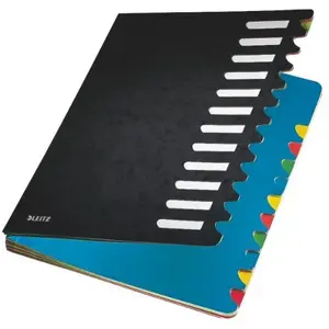 Tab Index Black Leitz 59120095