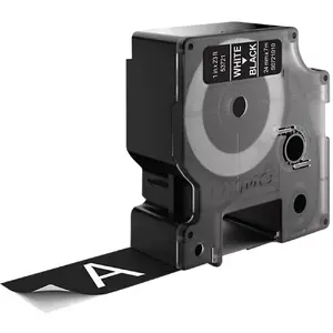 Marķēšanas lente DYMO D1 Standarta Balta uz melna 24mm