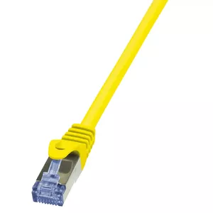 Networking Cable LogiLink 0.5m Cat.6A RJ-45 S/FTP Yellow