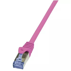 Сетевой кабель LogiLink Cat6a S/FTP RJ-45 1.5м Розовый