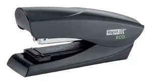 Степлер Rapid 24812701 Flat-clinch, чёрный, вместимость 25 листов, 45×136×90 мм