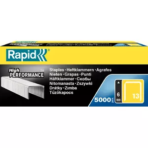 Скобы Rapid 11830700 6 мм длина ножек 5000 шт упаковка 46x119x28 мм
