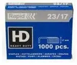 Apskavas Rapid 23/17 (1000 gab.) — Rapid 23/17 izmērs, iepakojums 1000 gab.