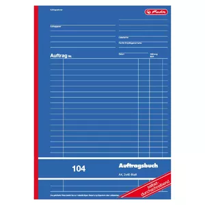 Administration Book Herlitz 880427 Blue A4 80 Sheets