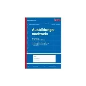 Блокнот HERLITZ Training Record A4, 28 листов, в линейку, перфорация