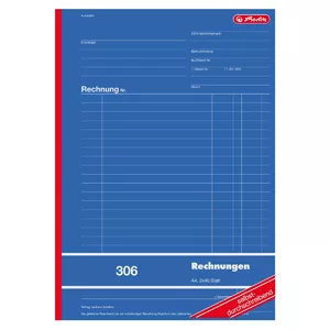 Административная книга Herlitz 888420 синяя A4 80 листов