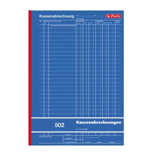 Accounting Form Book Herlitz 882415 A4 100 Pages