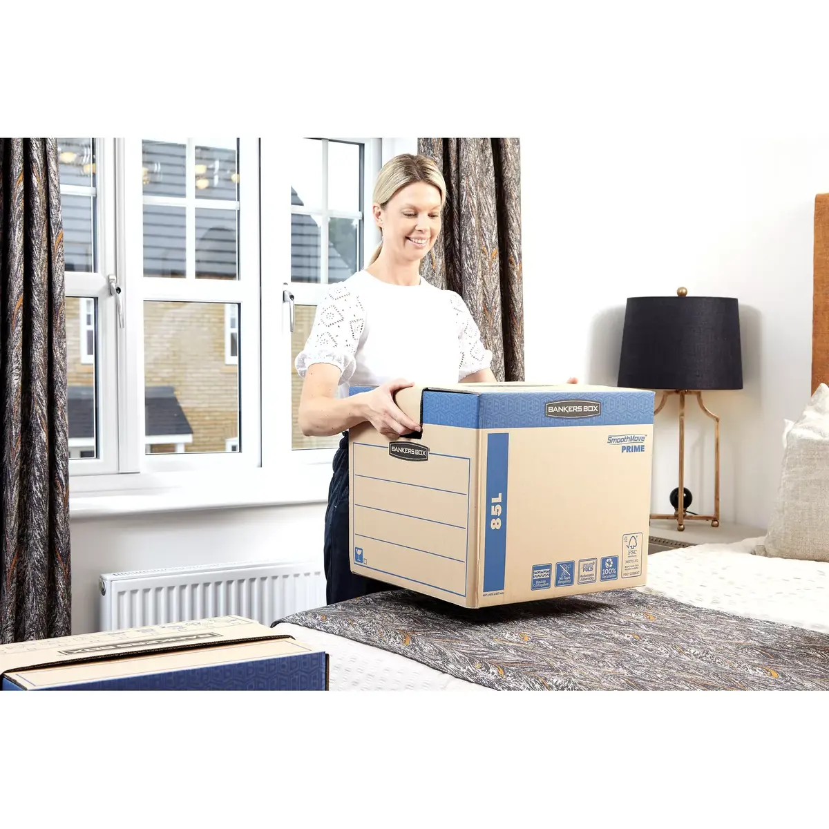 Removal Box Large Fellowes SmoothMove Fastfold Photo 3