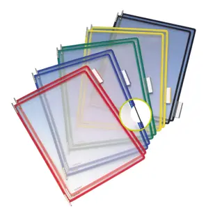 Frame accessory Tarifold 114001 — Blue PVC document display frame