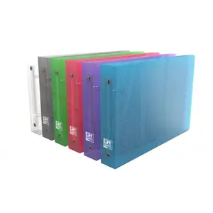 Ring Binder Oxford Hawai A5 Blue Grey Purple Red Transparent