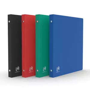 Ring binder Oxford 100202240 Black Blue Green Red