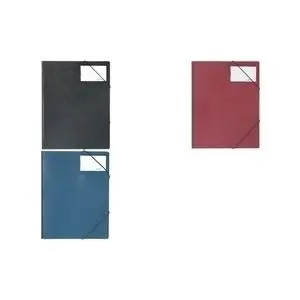 Durable Premium Corner Folder, DIN A4, Rigid Plastic, Black