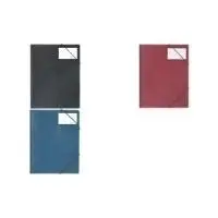 Durable Premium stūra mape, DIN A4, cieta folija, sarkana, ar gumijas aizdari
