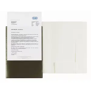 Plastic Folder Elba Image A4 Black
